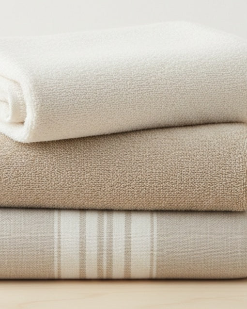 The SÉCHER Dish Towel Set — Linen Mix